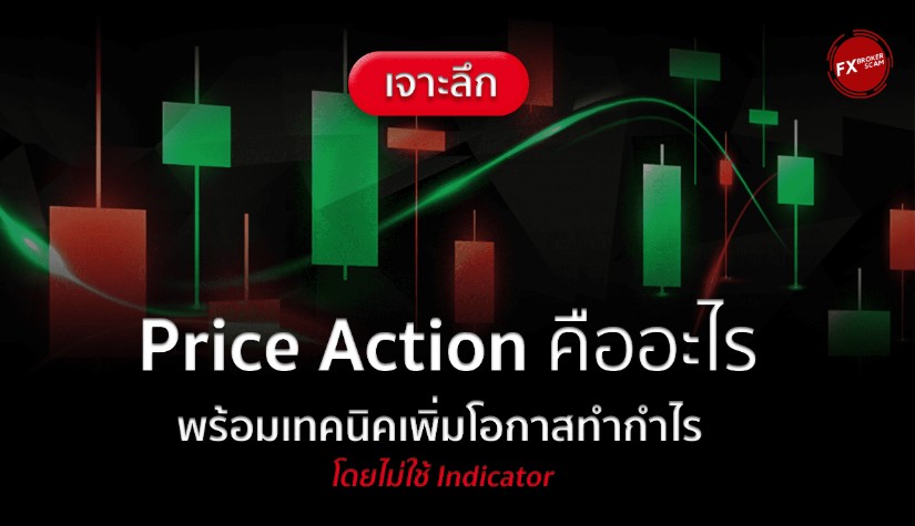 เจาะลึก Price Action คืออะไร? พร้อมเทคนิคเพิ่มโอกาสทำกำไรโดยไม่ใช้ Indicator