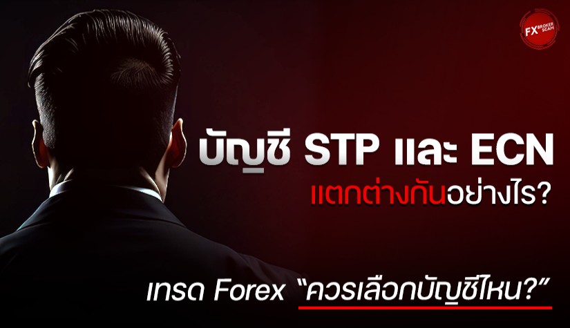 บัญชี STP และ ECN แตกต่างกันอย่างไร? เทรด Forex ควรเลือกบัญชีไหน?