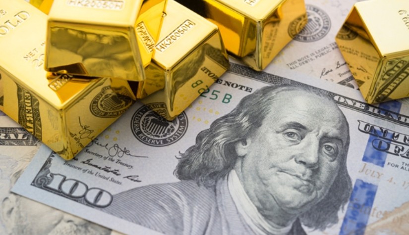 ทองปิดบวก $5.8 เนื่องจากดอลลาร์อ่อนค่าหนุนแรงซื้อทองคำ